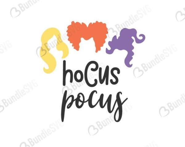 Hocus Pocus SVG Cut File