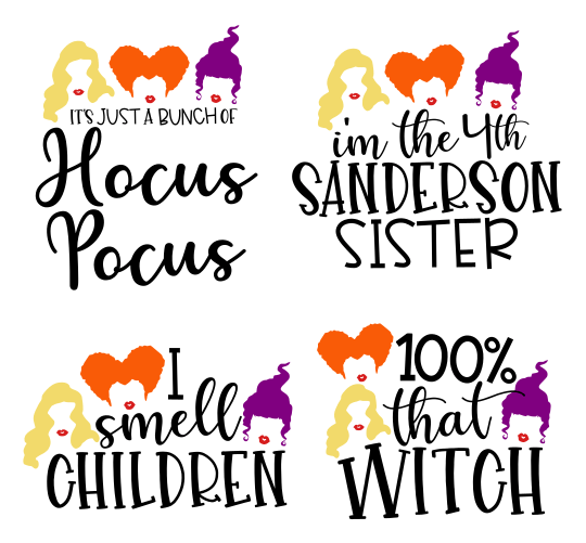 Free Hocus Pocus SVG File