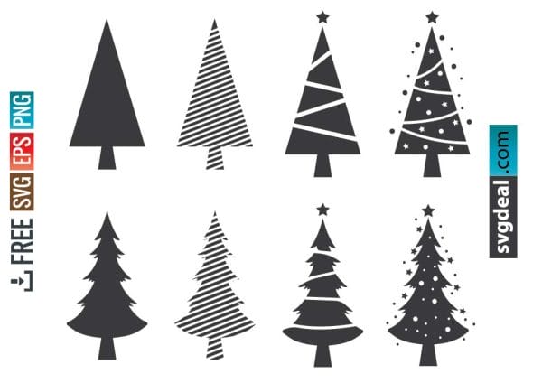 √ 7 Free Christmas Tree SVG Files For Your Crafting Project - Free SVG ...