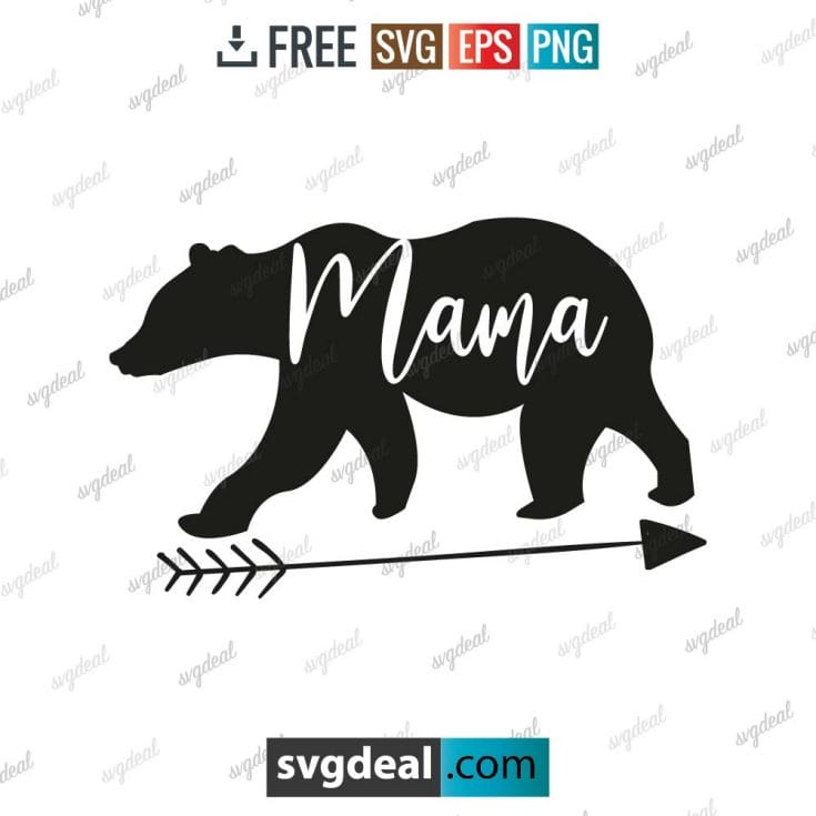 Mama Bear SVG, Mommy SVG, Mom To Be svg, Mom Shirt Design, Bear Mama svg, Mom svg Sayings, Mothers Day svg – 8901