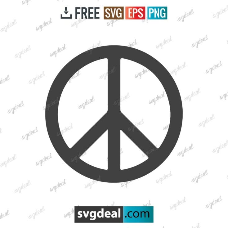 Peace sign svg, free svg files