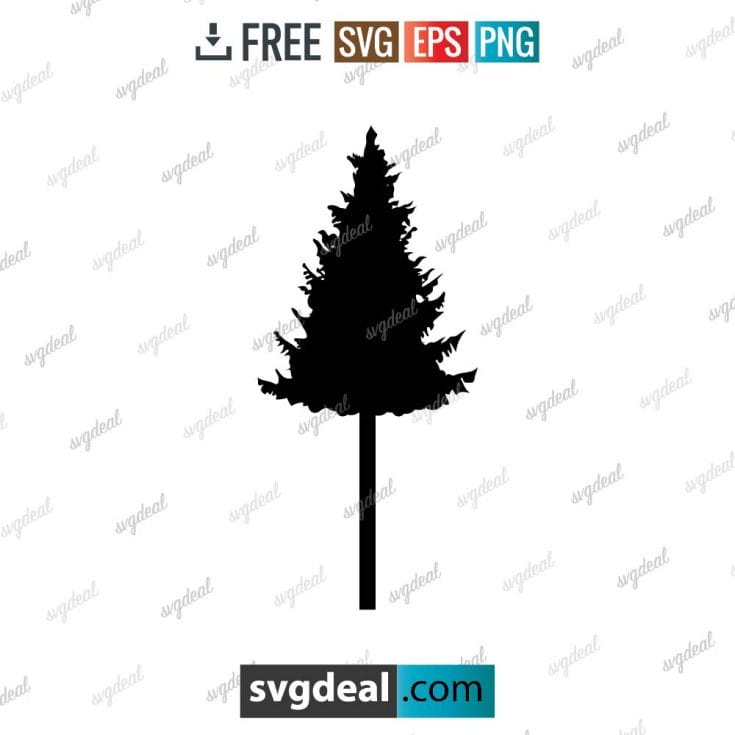 Pine Tree Svg, tall pine tree svg, Tree Clip Art Pack, Tree Design Sublimation – 1404