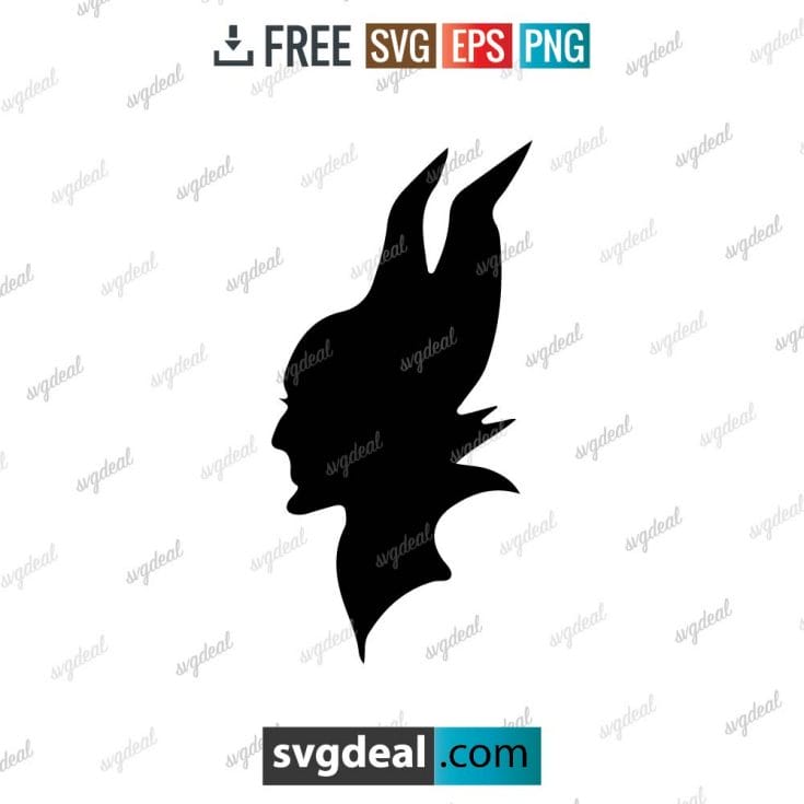 Maleficent SVG Silhouette Free