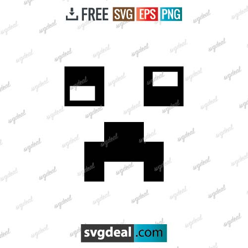 Minecraft Creeper Svg Free