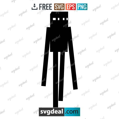 Minecraft Enderman Svg