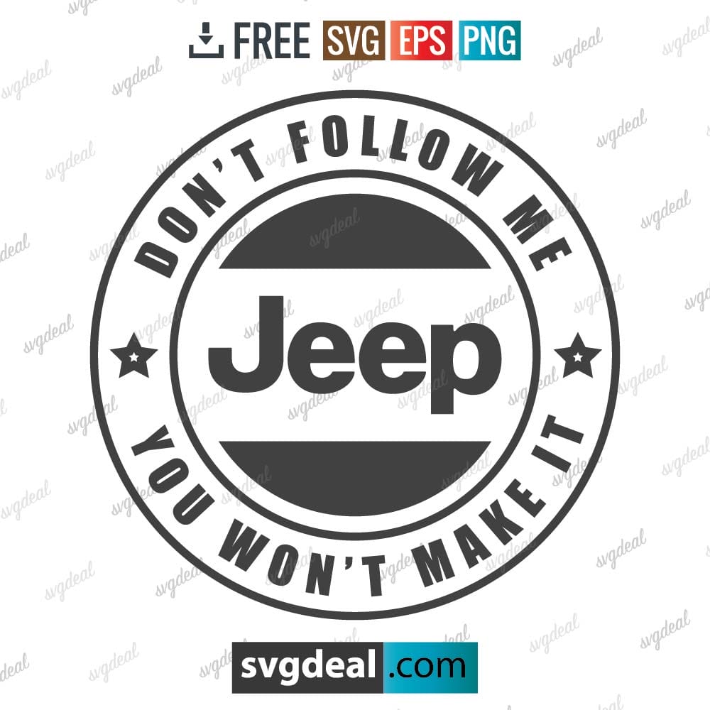 Jeep Decal Svg