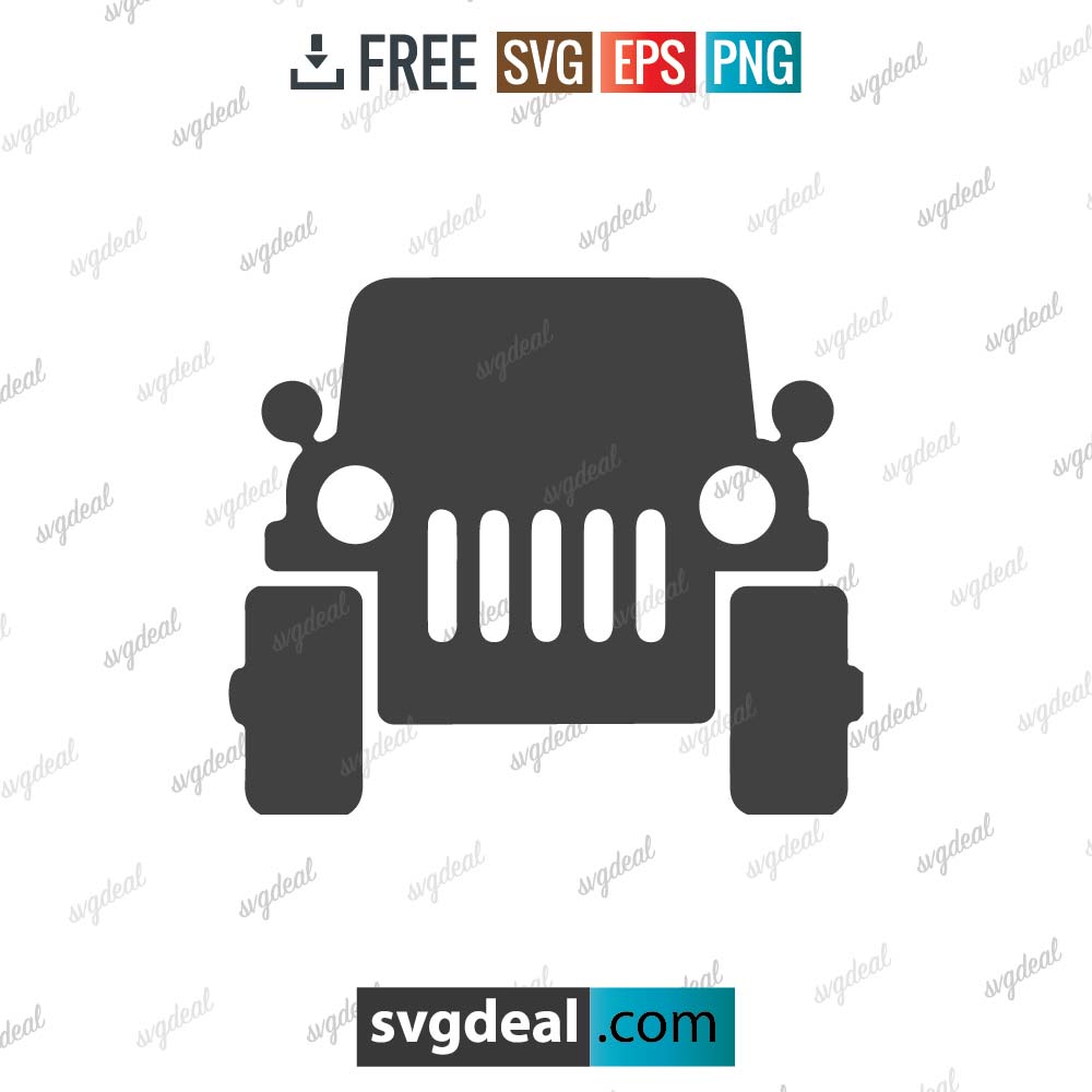 Jeep Wrangler Svg