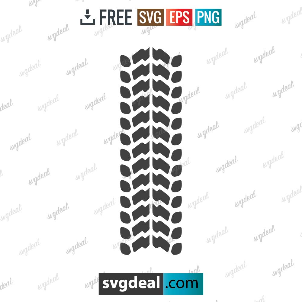 Jeep Tire Tracks Svg