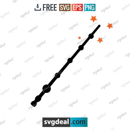 Harry Potter Wand Svg