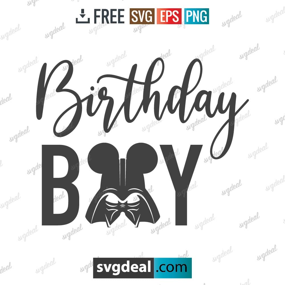 Star Wars Birthday Svg