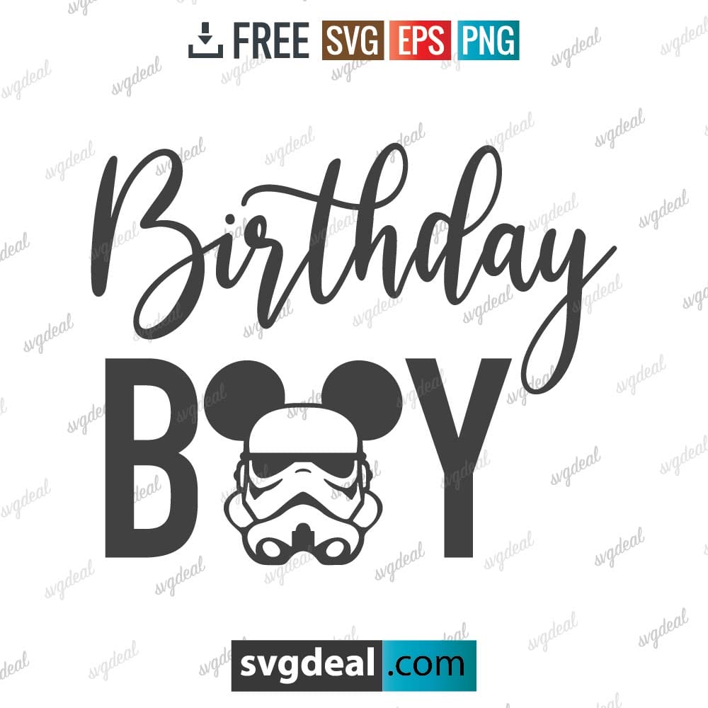 Star Wars Birthday Svg Free
