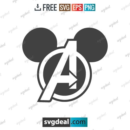 Marvel Svg Mickey Head Svg