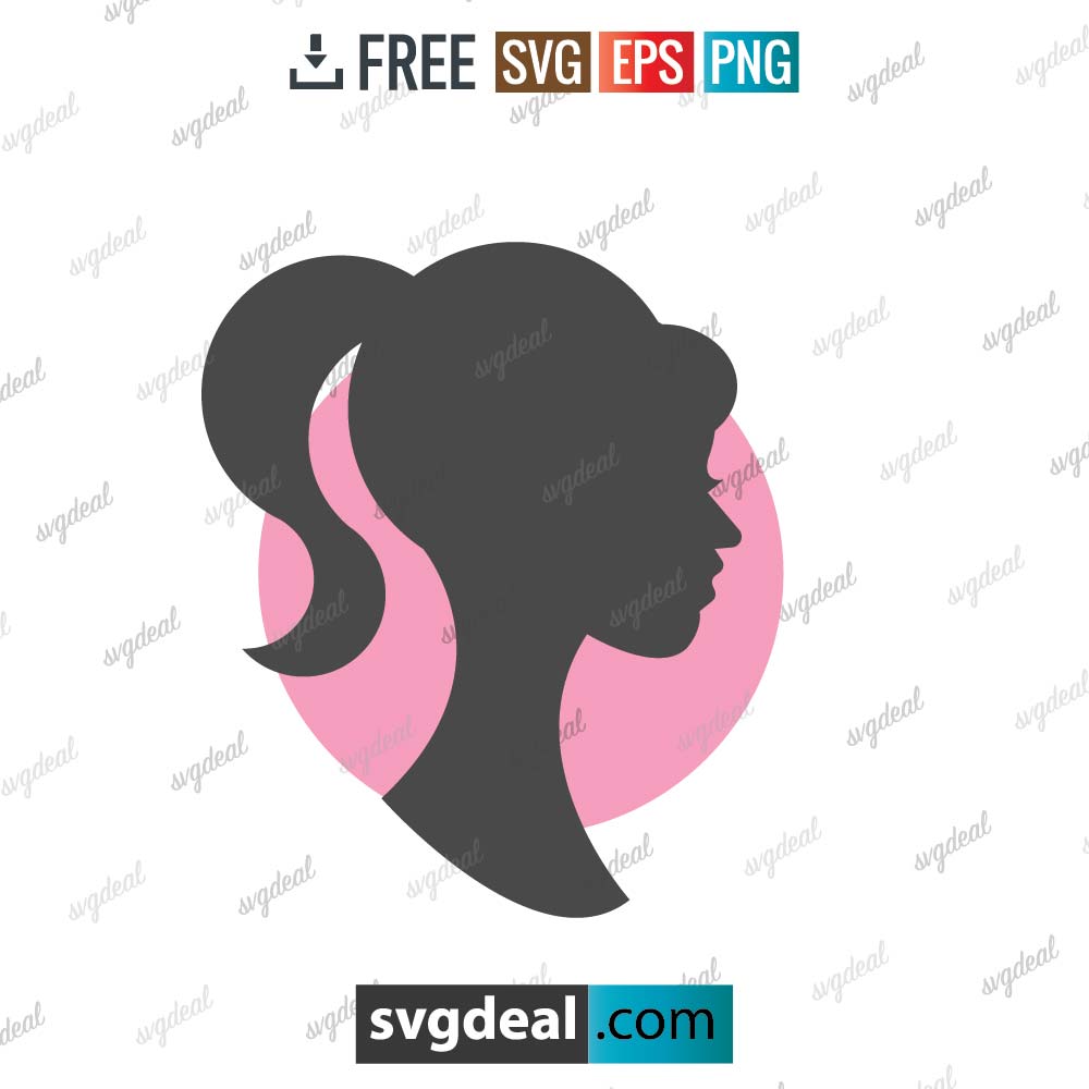 Barbie Head Svg Files