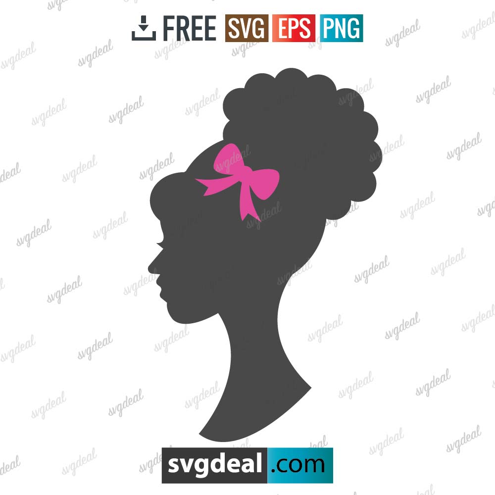 Afro Barbie Svg