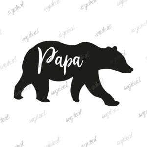 Papa Bear Svg Free