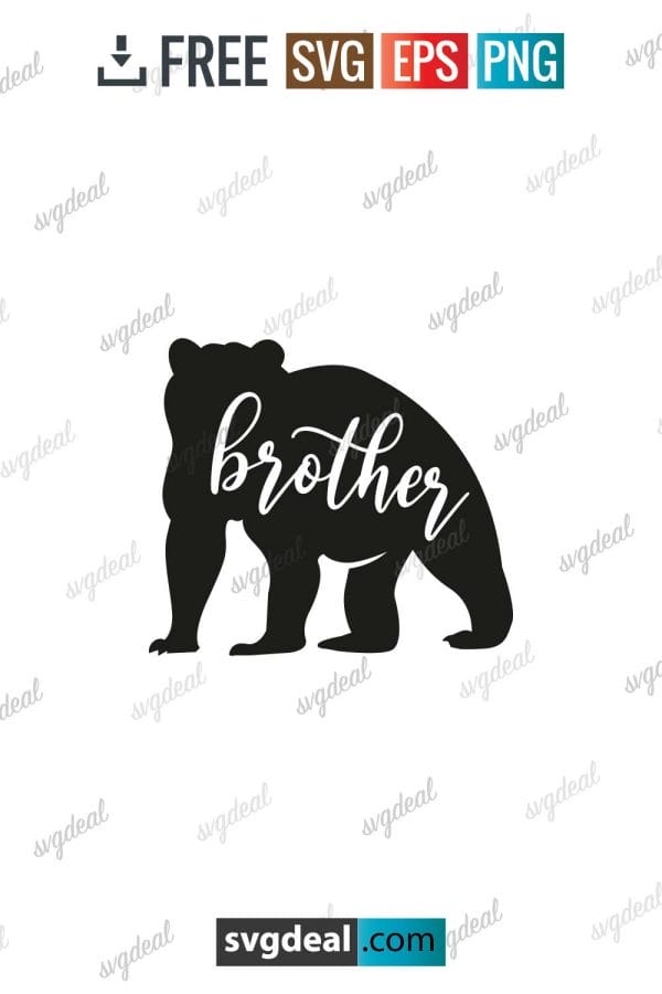 Brother Bear Svg Free