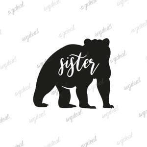 Sister Bear Svg Free