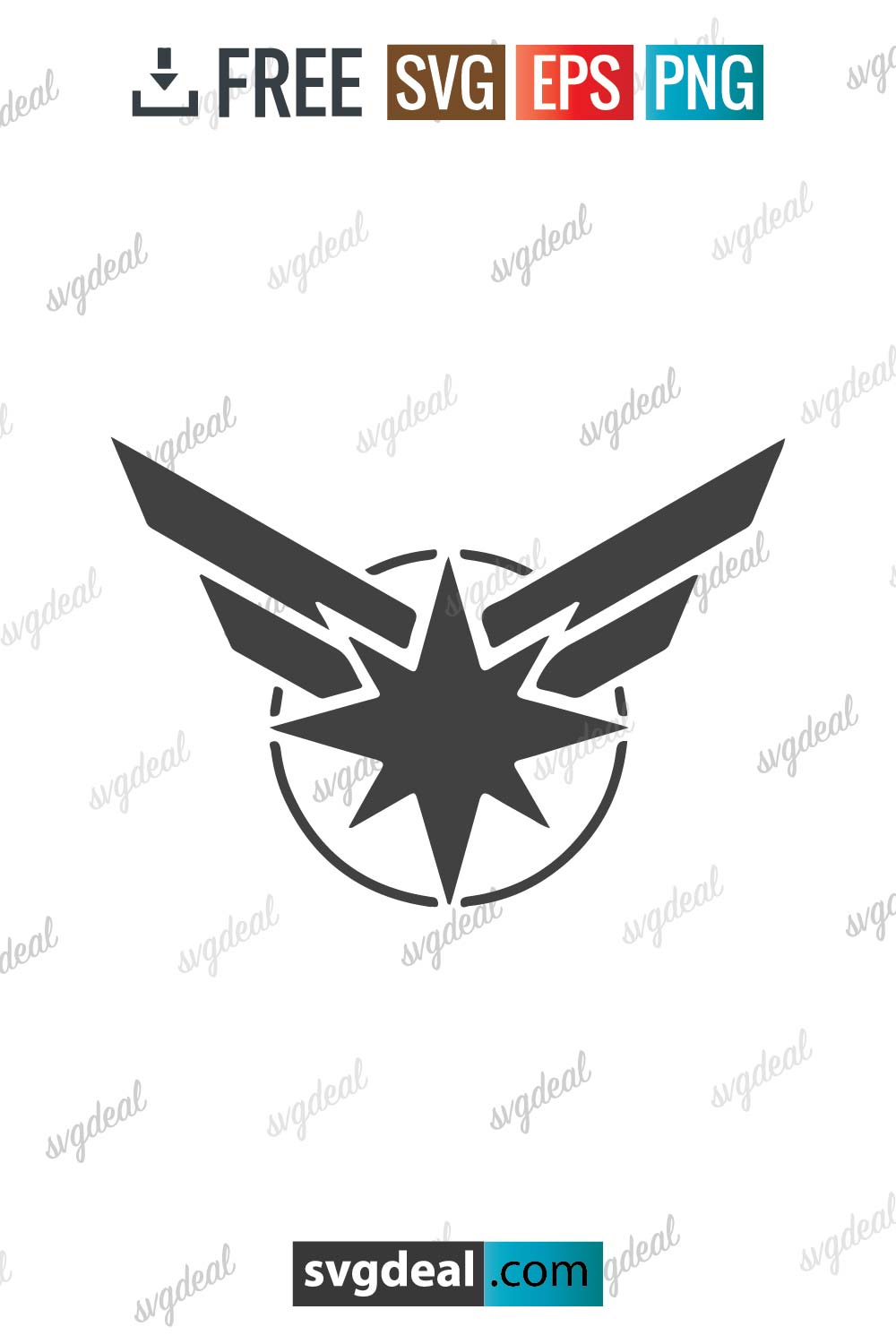 Captain Marvel SVG Free: Unleashing the Power of Binary Magic