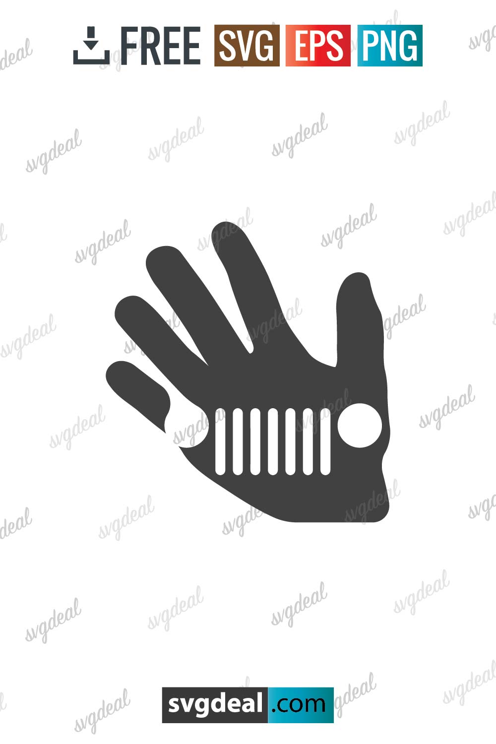Jeep Wave Svg