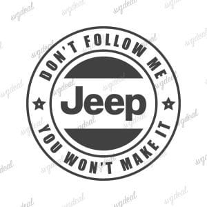 Jeep Decal Svg