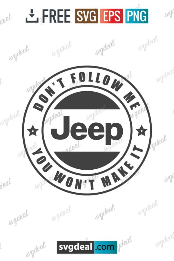 Jeep Decal Svg