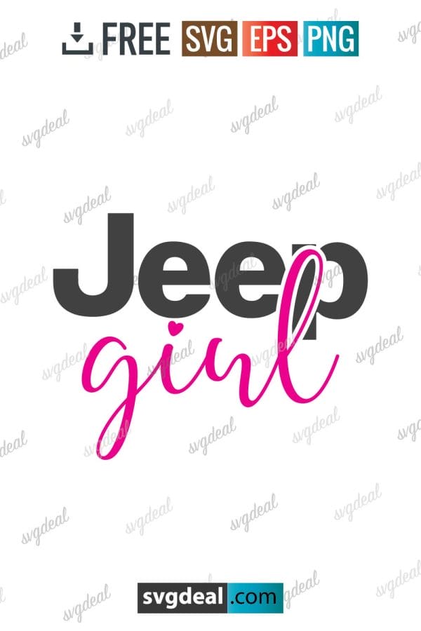 Jeep Girl Svg Free