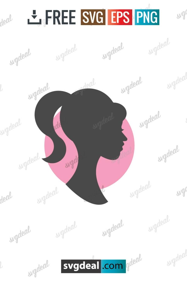 Free Barbie Head Svg Files - SVGDeal.com