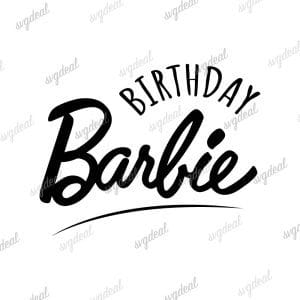 Barbie Birthday Svg