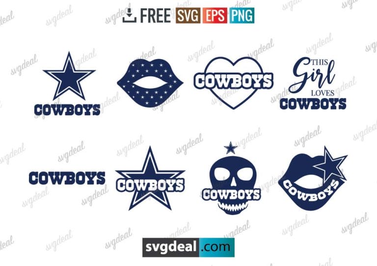 √ 16 Free Dallas Cowboys SVG Files - Free SVG Files