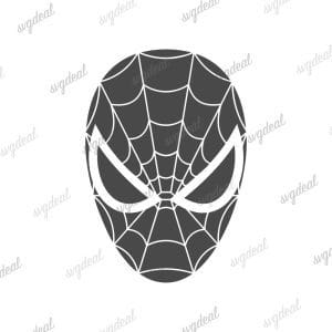 Spiderman Head Svg