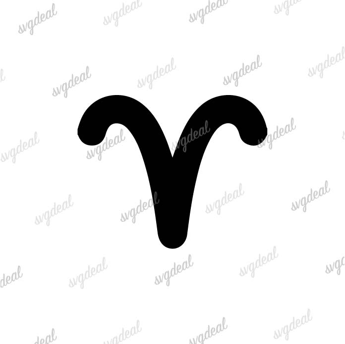 Aries Zodiac SVG