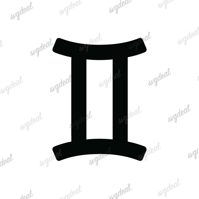 Gemini Zodiac SVG