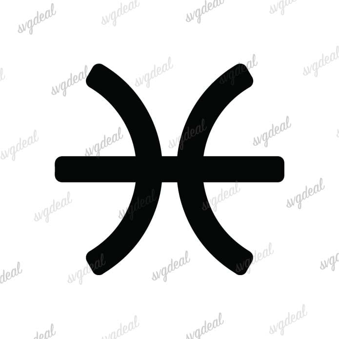 Pisces Zodiac SVG