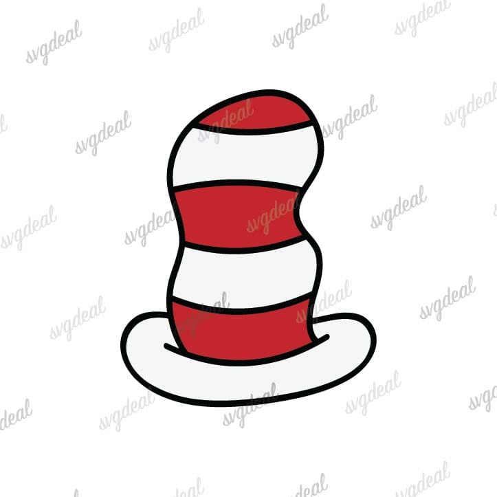 Dr Seuss Hat Svg