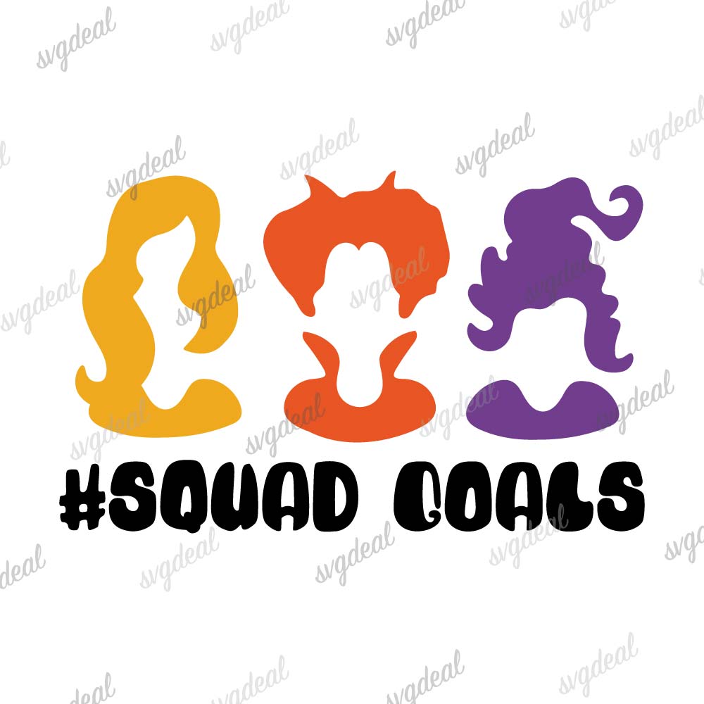 Hocus Pocus Svg Files Free, squad goals hocus pocus svg,