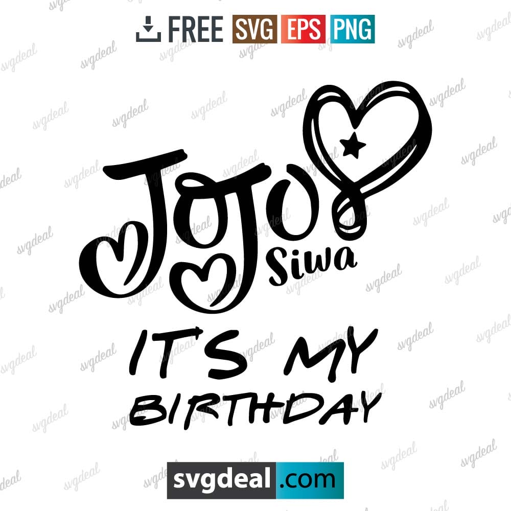 Jojo Siwa Svg Birthday