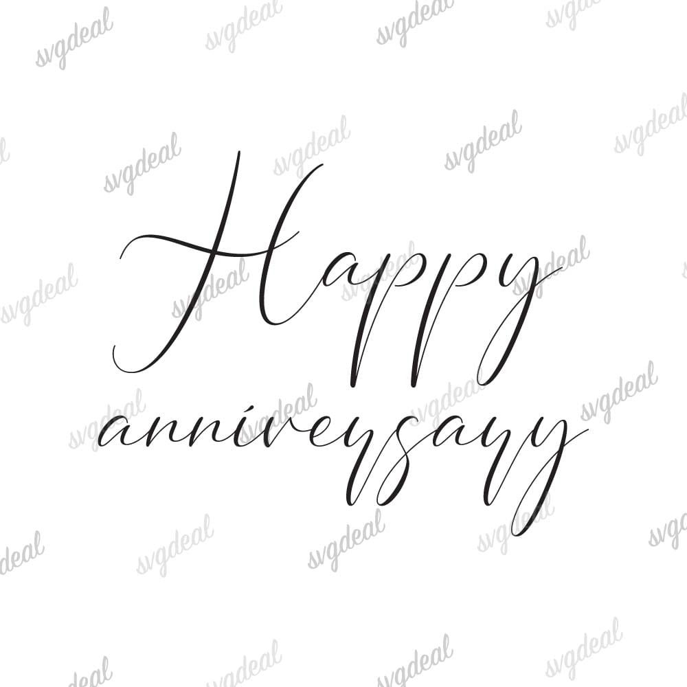 Wedding Anniversary Svg