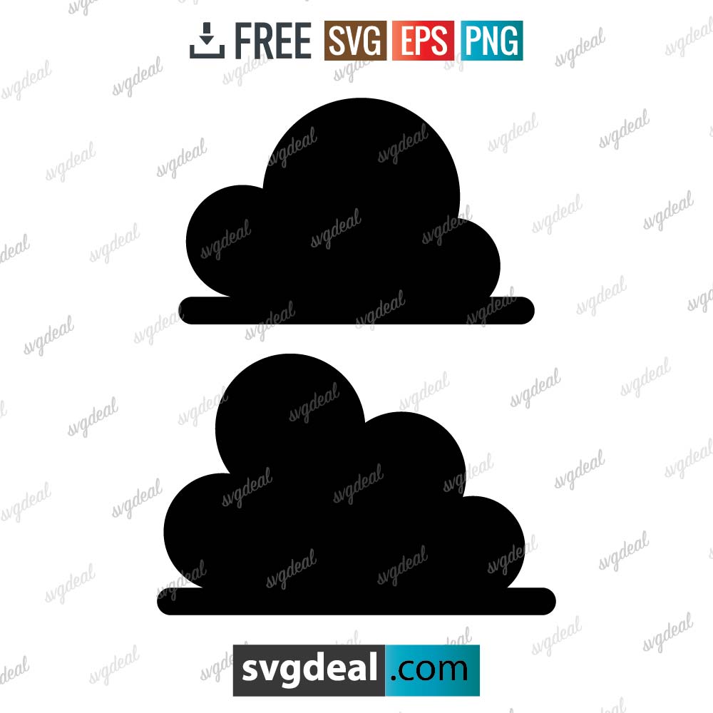 Toy Story Clouds Svg