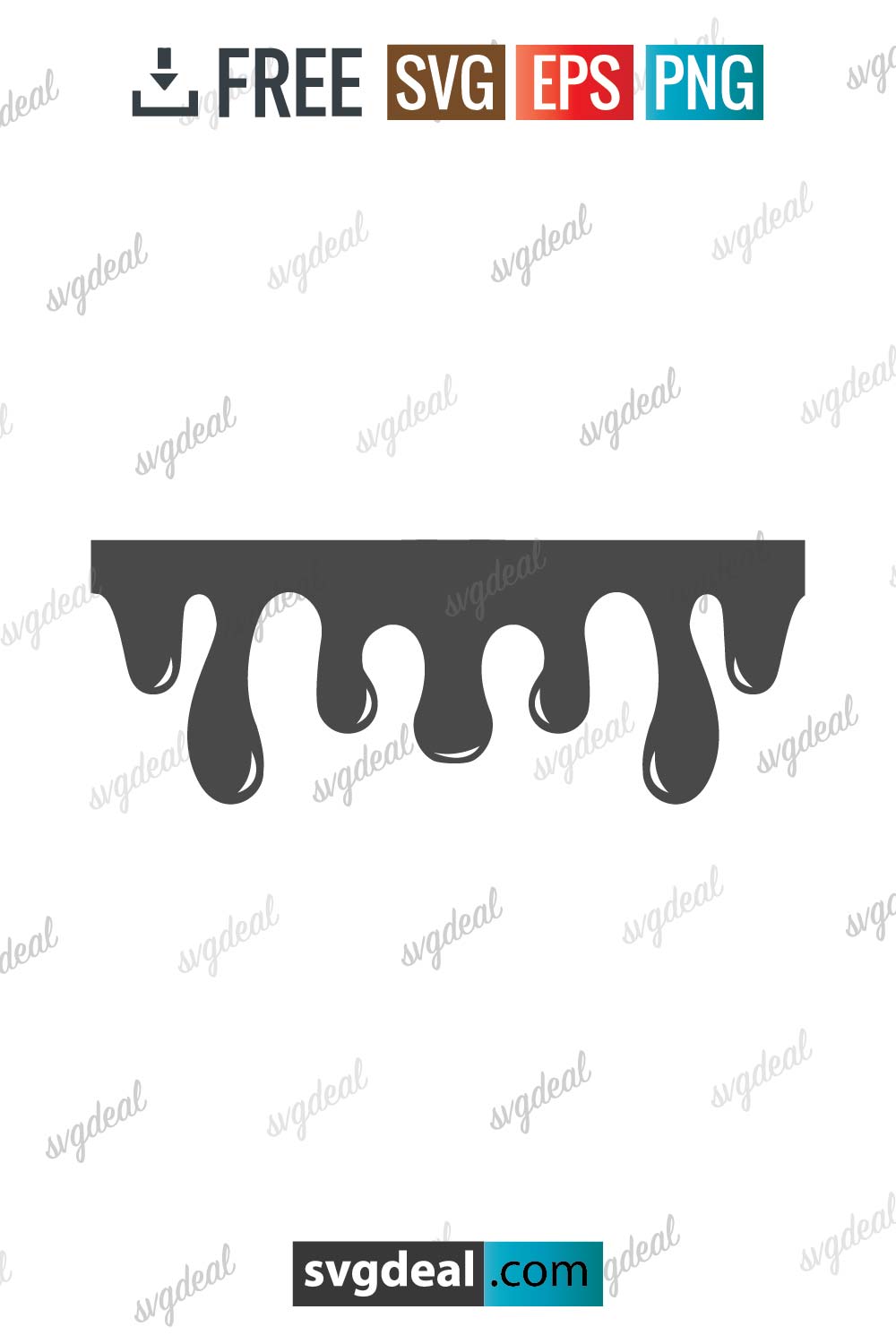 Dripping Svg Dripping Svg Cricut Silhouette Stock Vector (Royalty Free)  2114617880