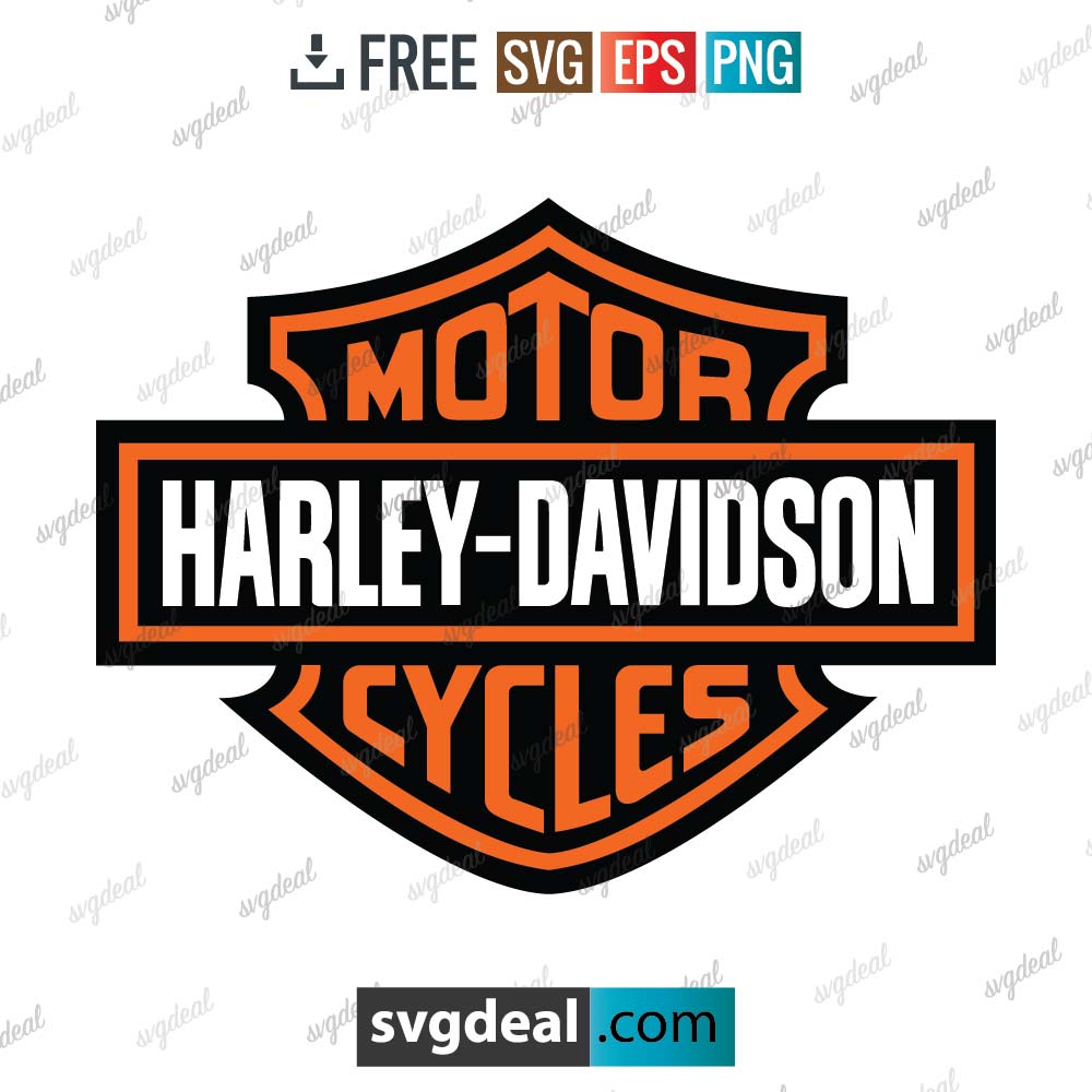 Free Harley Davidson Svg Logo - SVGDeal.com
