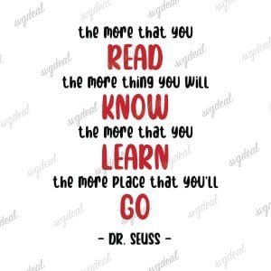 Dr Seuss Quotes Svg