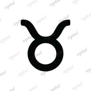 Taurus Zodiac SVG