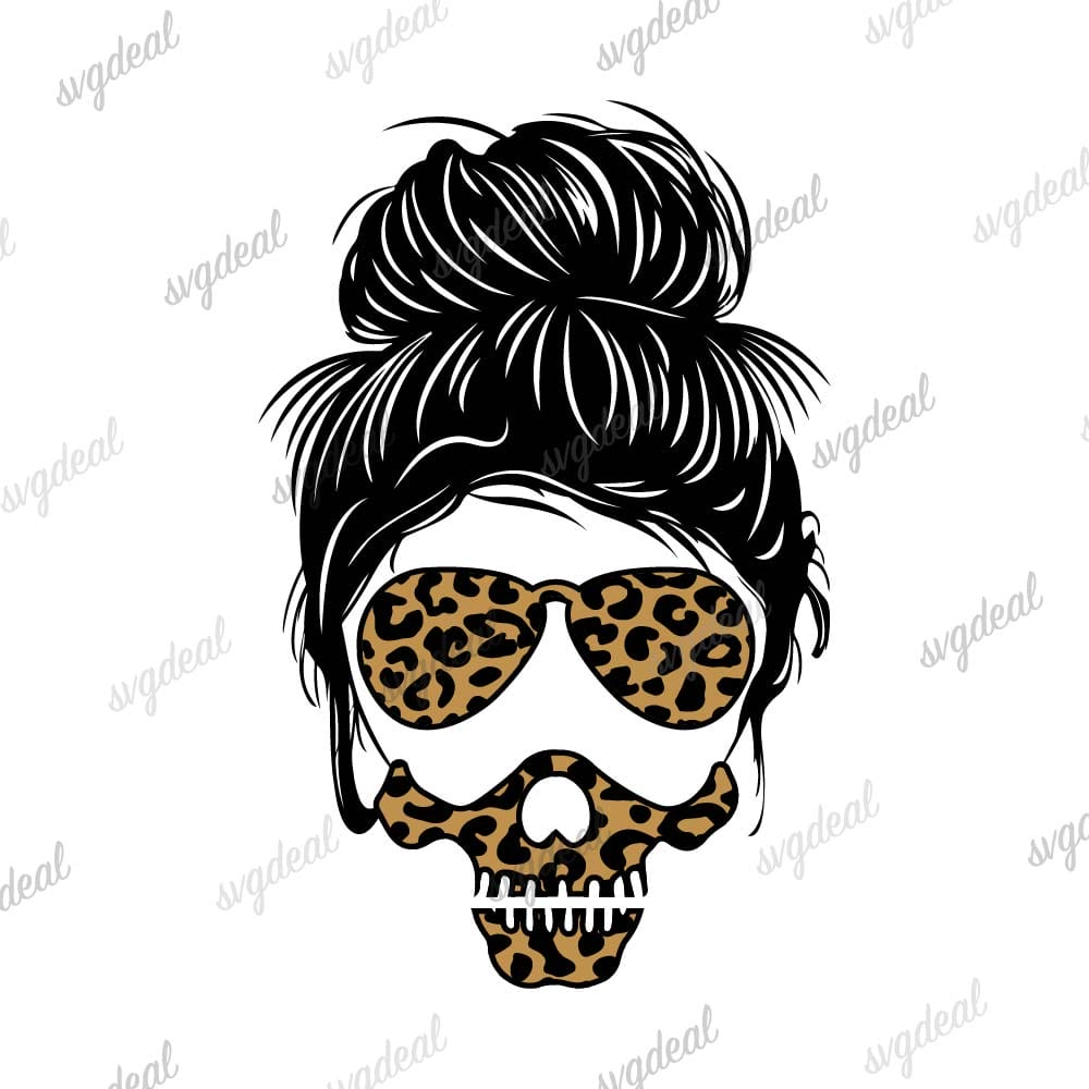 Mom Life Leopard Svg