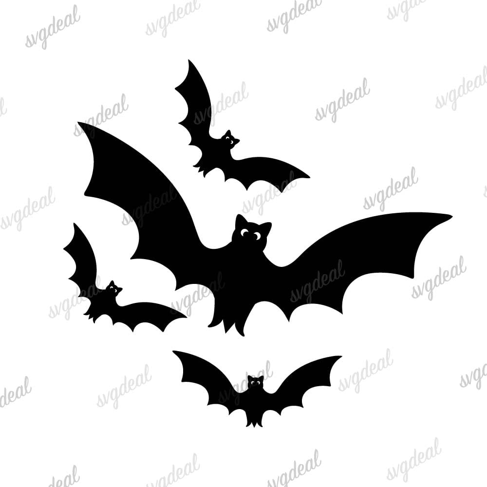 Halloween Bat Svg