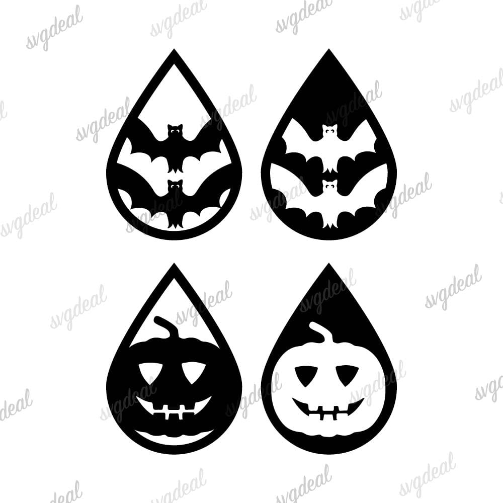 Halloween Earring Svg