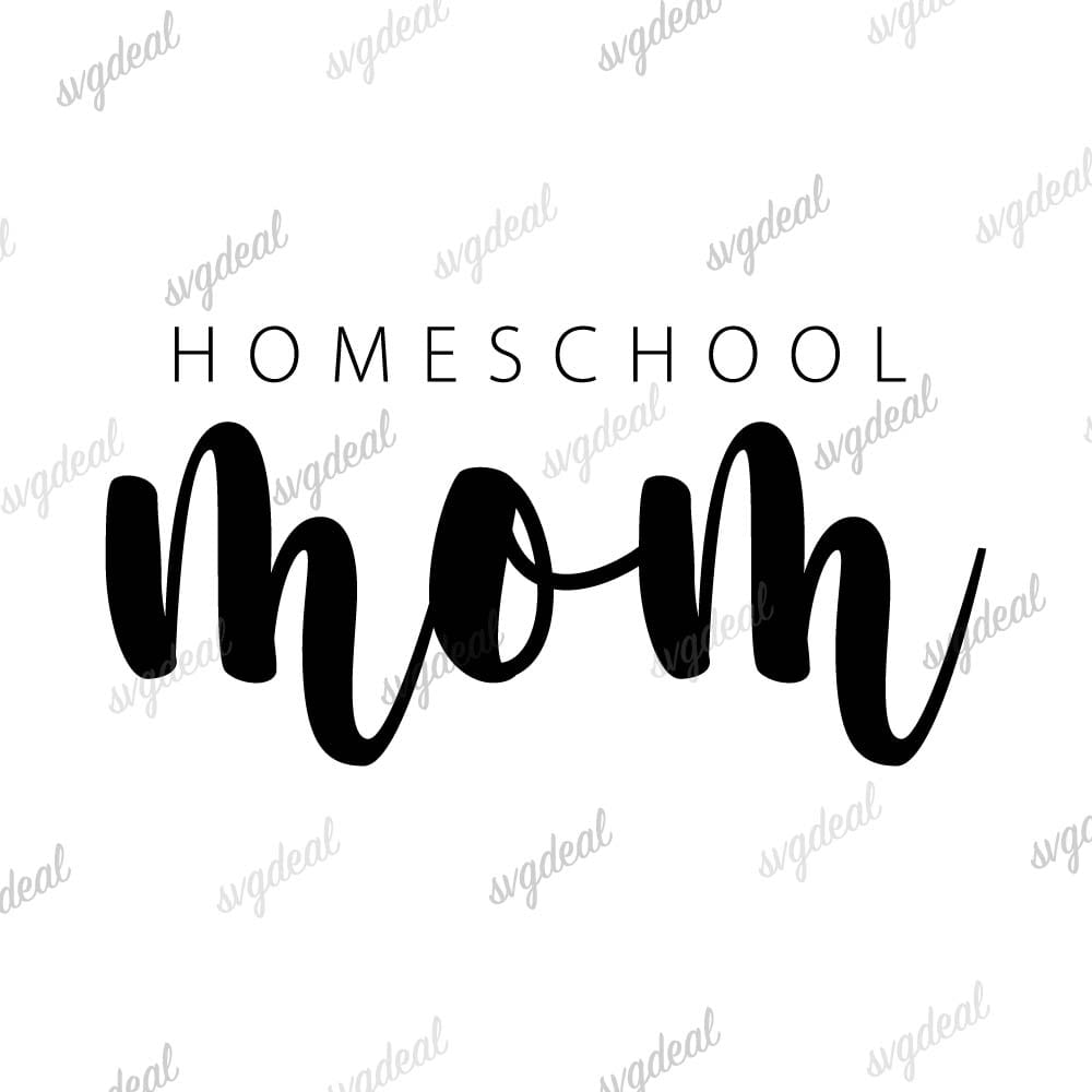 Homeschool Mom Svg