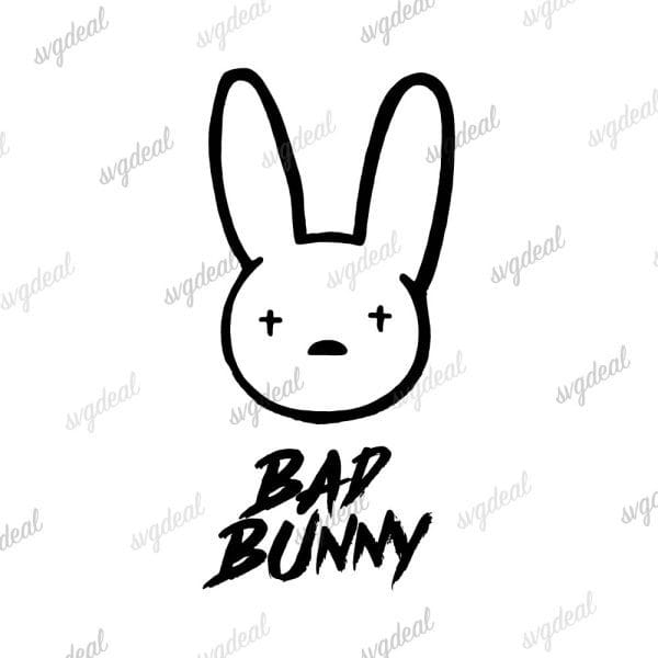 √ 6 Free Bad Bunny Svg Files For Your Project Free Svg Files