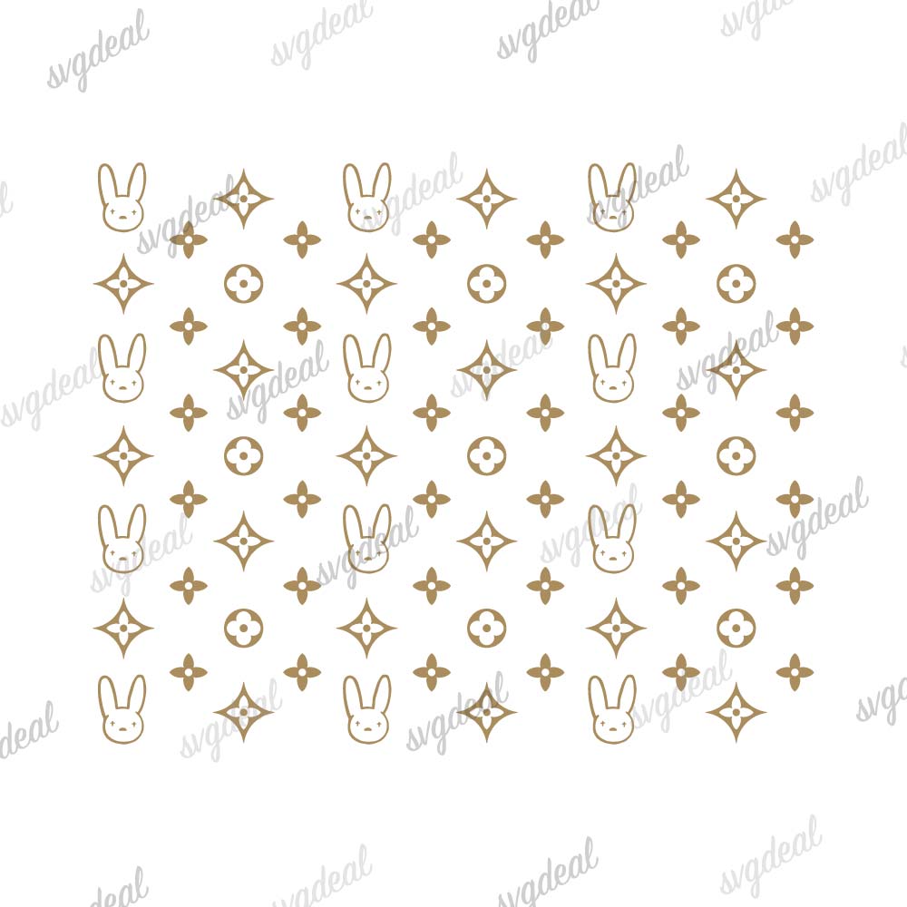 Bad Bunny Lv Svg