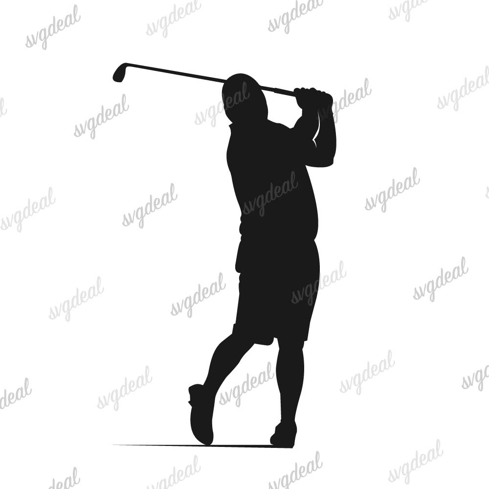 Golfer Svg