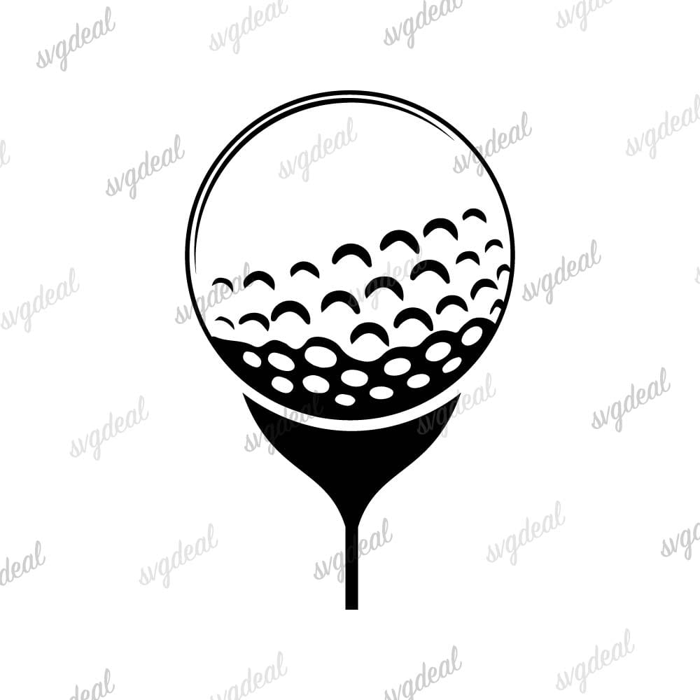 Golf Tee Svg